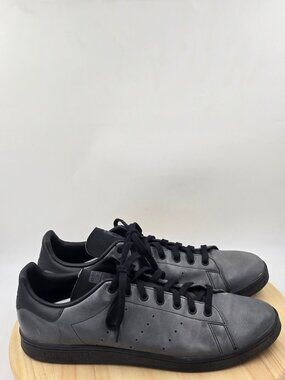 Adidas Stan Smith Black Blue Metallic HO5478 Sneakers Mens sz 14